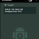 DroidCam portal