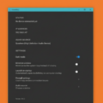 AudioRelay app setting