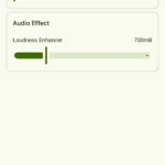 audio share volume track