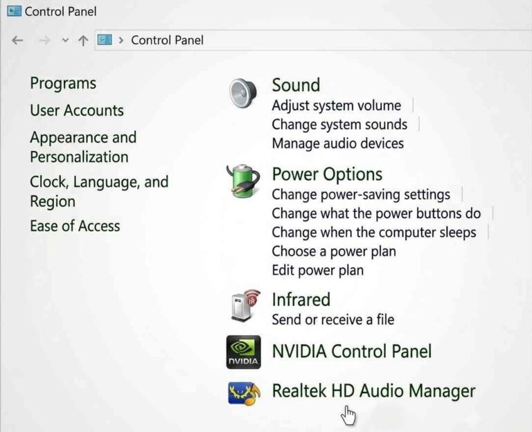 WO Mic Not Showing In Recording Devices step 3